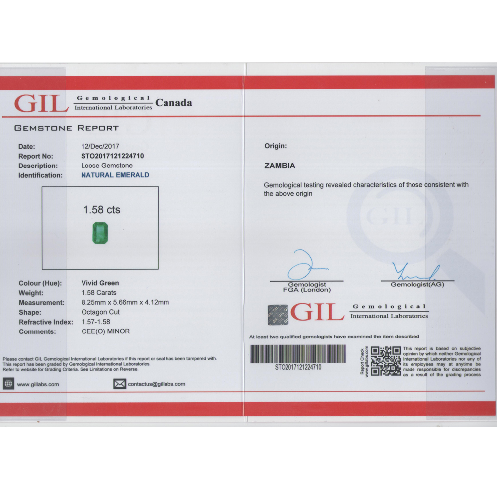 58克拉gil祖母绿