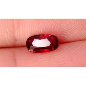 0.95克拉GFCO缅甸vivid red尖晶石