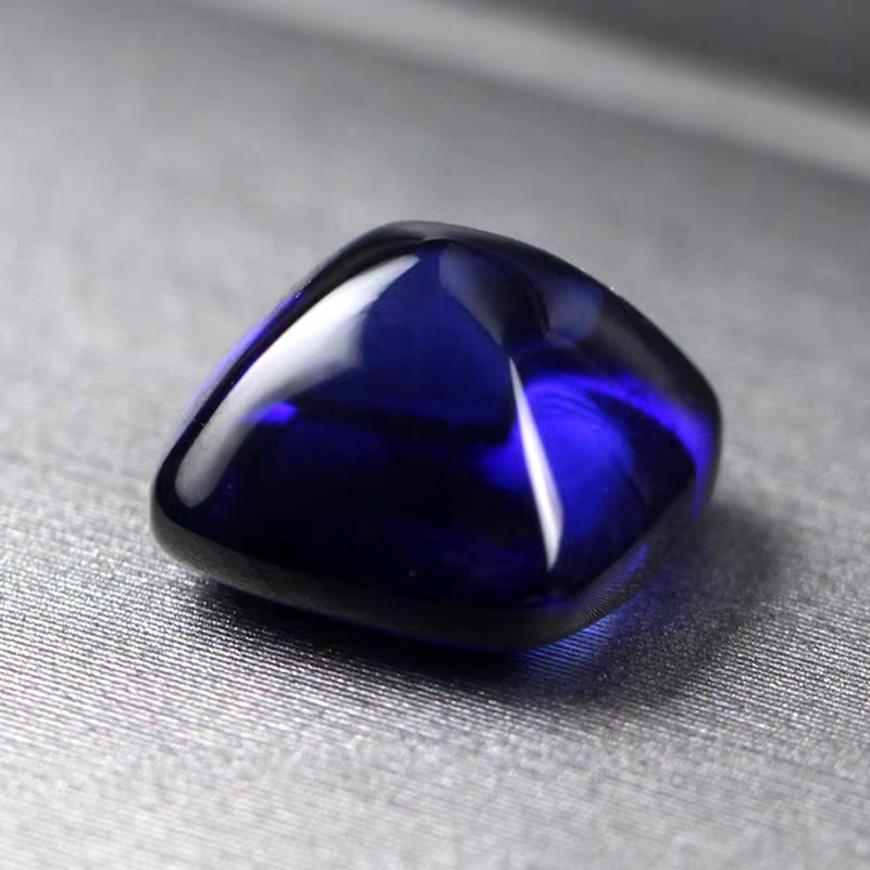 7.42克拉AIGS天然糖塔皇家蓝蓝宝石钻戒