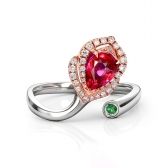 1������Ȼ���պ챦ʯ���