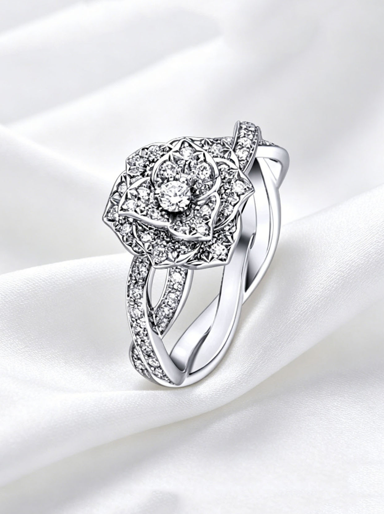 47分天然钻石戒指