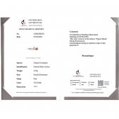 18K����Ȼ���պ챦��ʯ��׹ �������ÿ�